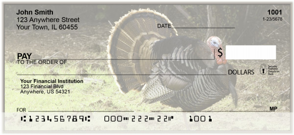 Wild Turkey's Personal Checks | BAK-32
