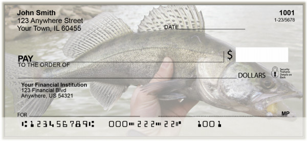 Freshwater Pike Fishing Personal Checks | BAK-45