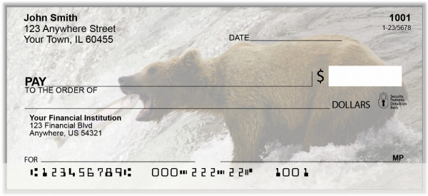 Vacation In Alaska Personal Checks | BAK-96