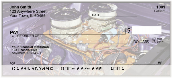 Classic Hot Rod Engines Personal Checks | BAL-30