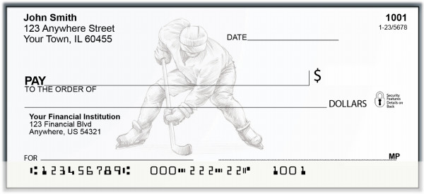 He Shoots - He Scores Personal Checks | BAM-02