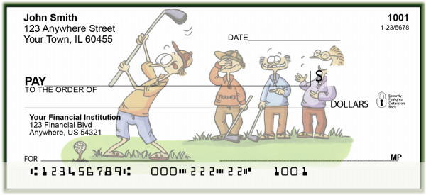 Golf Comedy Personal Checks | BAM-11