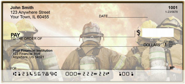 Hero's Fighting Fires Personal Checks | BAM-68