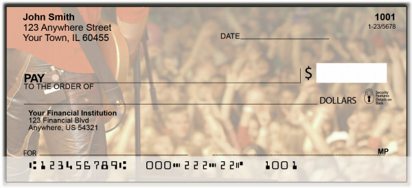 Rock - Roll Music Personal Checks