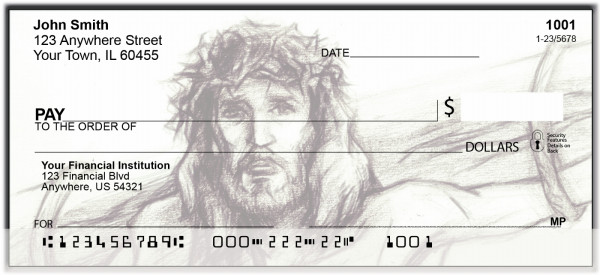 Jesus Our Savior Personal Checks | BAN-26