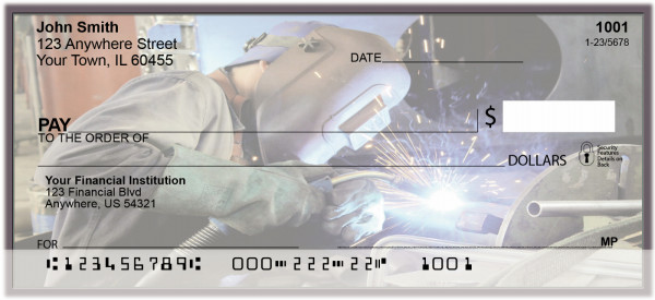It's Great To Be A Welder Personal Checks | BAN-36