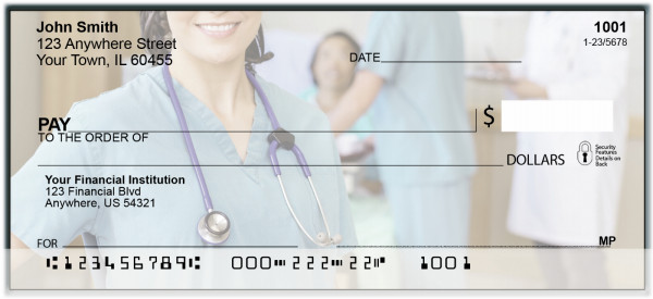 Nursing Personal Checks | BAN-39