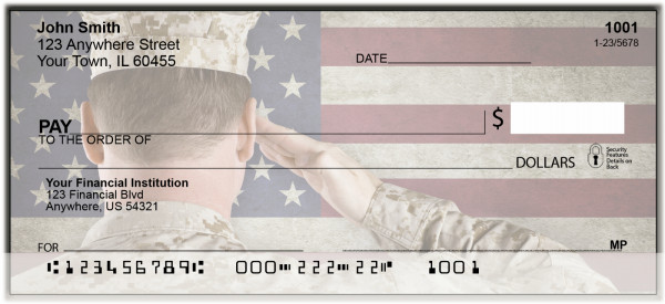 Honor Those Who Serve Personal Checks | BAN-47
