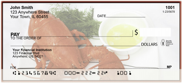 Seafood Personal Checks | BAN-57