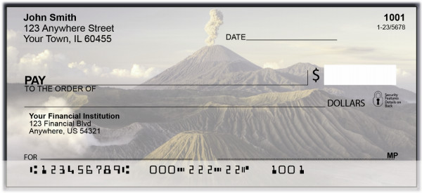 Volcanos Personal Checks | BAN-96