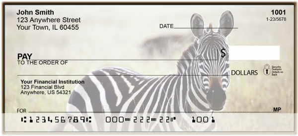 African Safari Personal Checks | BAO-02