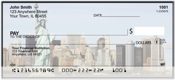 Fun In New York Personal Checks | BAO-35