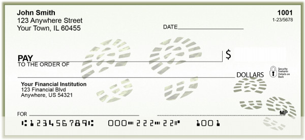 Camo Treads Personal Checks | BAP-34