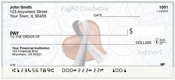 Fight Diabetes Personal Checks | BAP-50