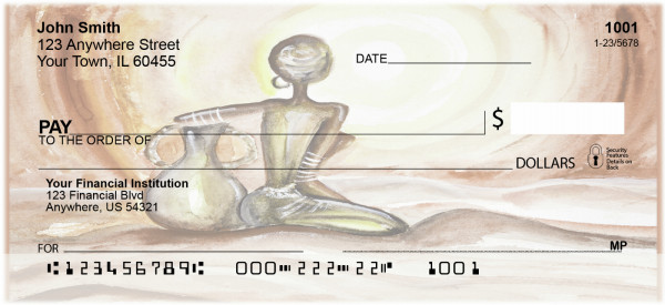 African American Expression Personal Checks | BAQ-48