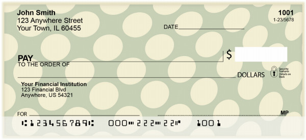 Dots With Dots Personal Checks | BAQ-83