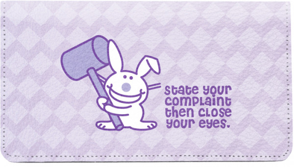 It's Happy Bunny Insults 4 Leather Cover | CDP-IHB13