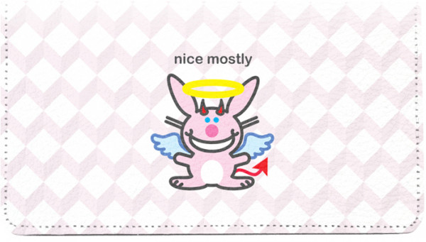 It's Happy Bunny Nice Mostly Checkbook 2 | CDP-IHB14