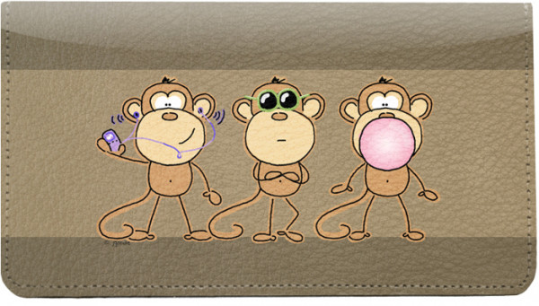 Monkeys Leather Cover | CDP-JEN05