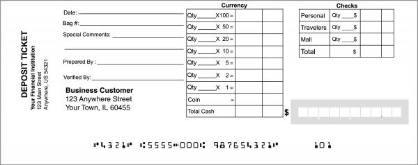 Classic Deposit Book Style 9 | DEP-BDB09