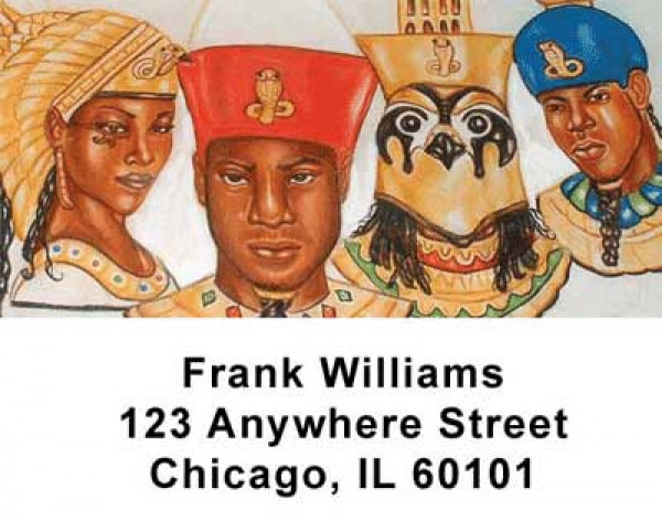 The Pharaoh's Address Labels | LBAFR-03