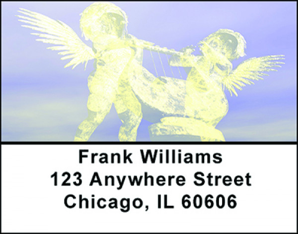 Cherub Serenade Address Labels | LBBAB-47