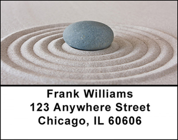 Zen Circle Address Labels | LBBAB-90