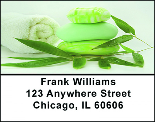 Zen Wellness Address Labels | LBBAB-95
