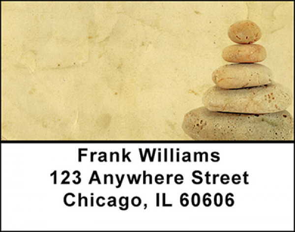 Vintage Zen Address Labels | LBBAB-97
