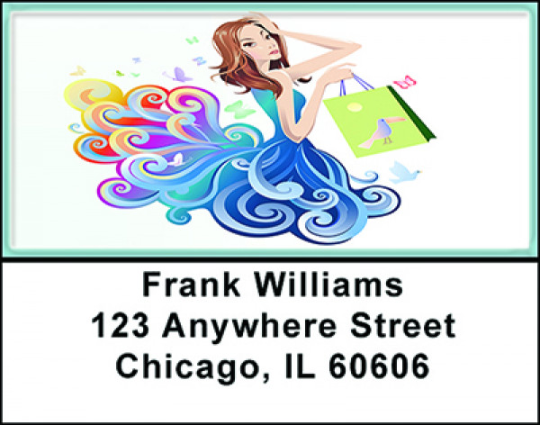 Beauty and Fashion Address Labels | LBBAC-03