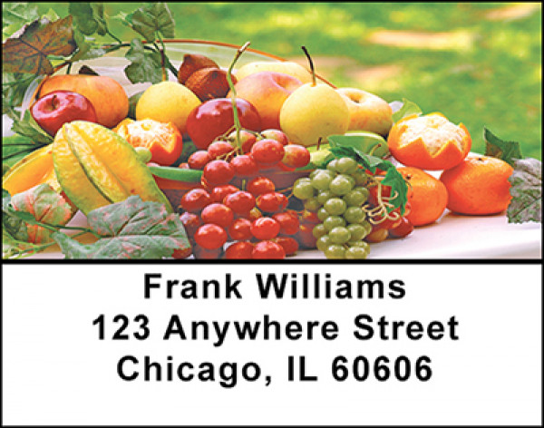 Fresh Fruit Address Labels | LBBAC-18