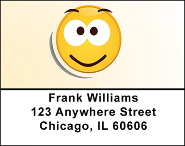 Smiley Faces -1 Address Labels | LBBAC-23