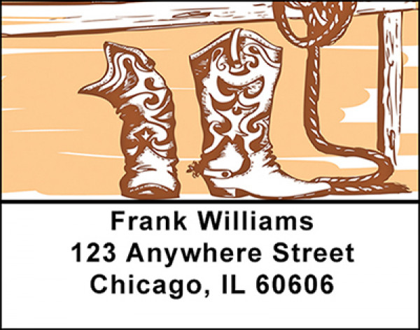 Cowboy Elements Address Labels | LBBAD-19