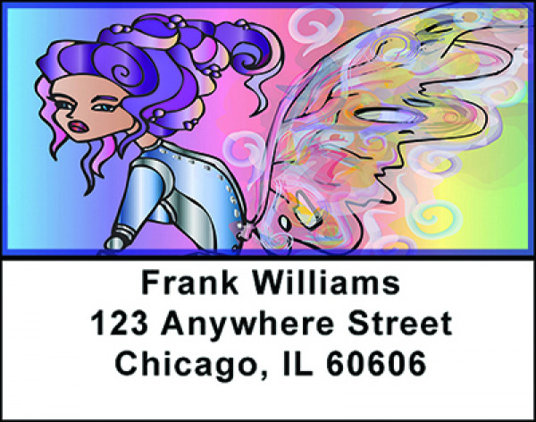 Fairy Butterfly Address Labels | LBBAD-38
