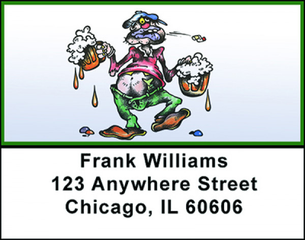 Beer Lover Address Labels | LBBAD-60