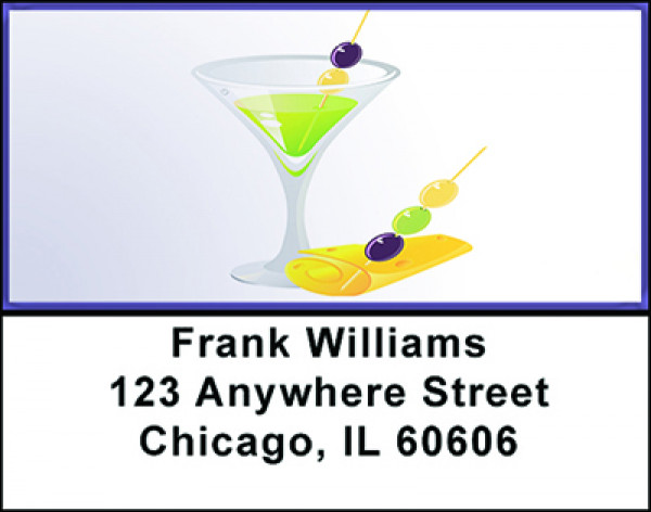 Alcoholic Drinks Address Labels | LBBAD-62