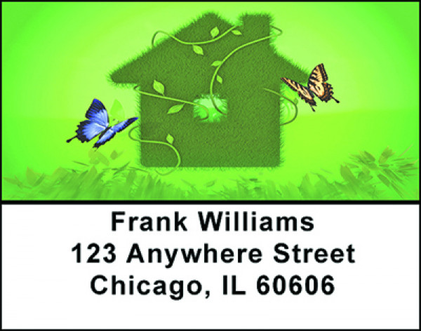 Living Green Address Labels | LBBAD-65
