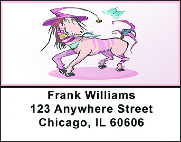 Farm Animal Cartoons Address Labels | LBBAD-72