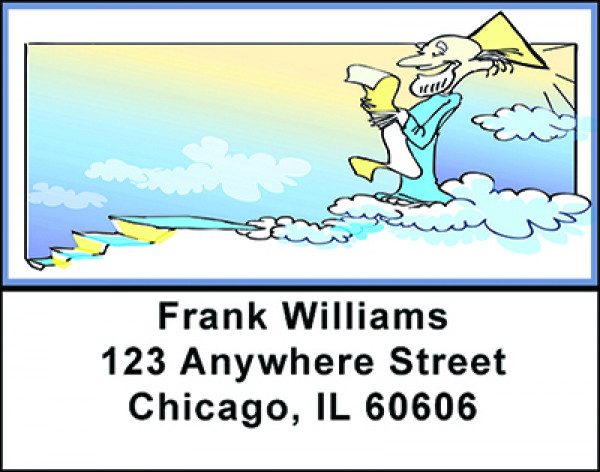 Heavenly Greeting Address Labels | LBBAD-79