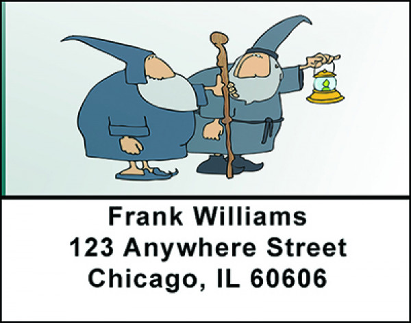 Fantasy Wizards Address Labels | LBBAD-89