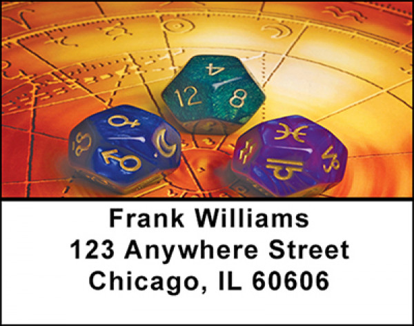Astrology and Destiny Address Labels | LBBAE-23