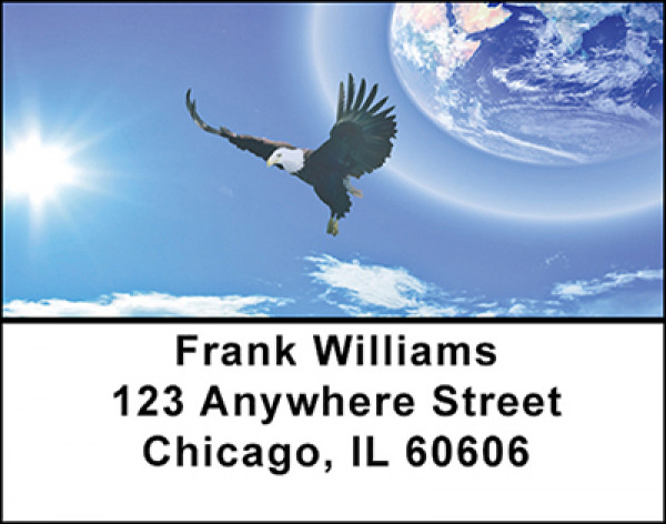 A Free World Address Labels | LBBAE-36