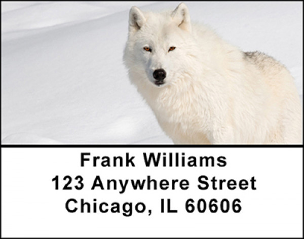 Arctic Wolves Address Labels | LBBAE-63