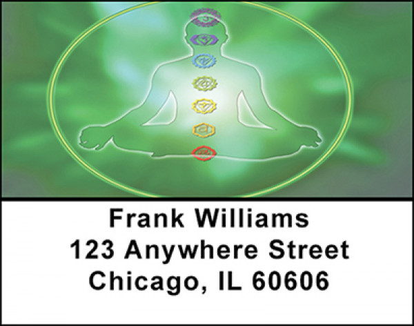 Chakra Symbols Address Labels | LBBAF-05