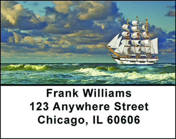 Sail Boats Address Labels Address Labels | LBBAF-67
