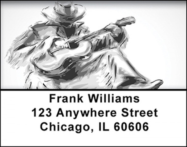 Just Country Music Address Labels | LBBAH-35