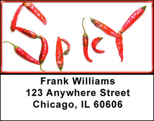Spicy Latinos Address Labels | LBBAH-55