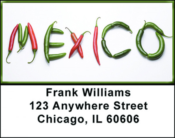 Today's Mexico Address Labels | LBBAH-56