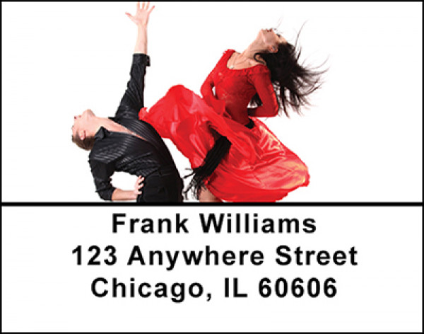 Latino Dance Address Labels | LBBAH-59