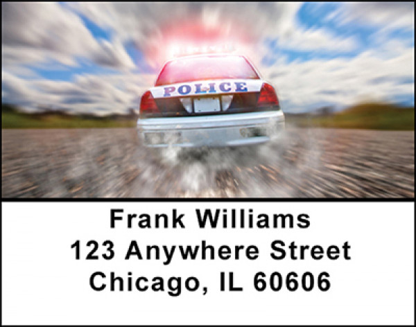 Police Address Labels | LBBAH-67